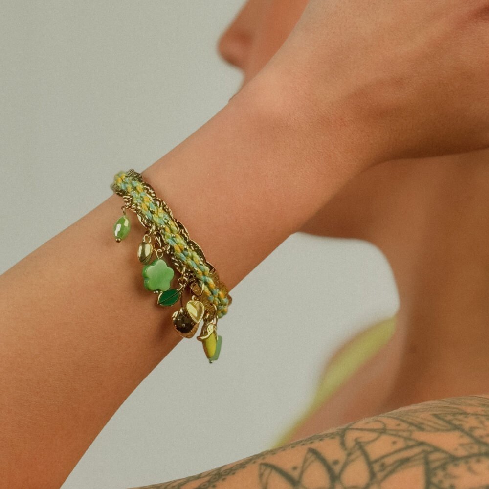 manchette Kaira verte