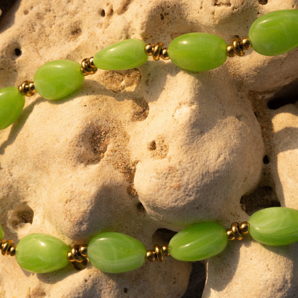 Collier Moana vert